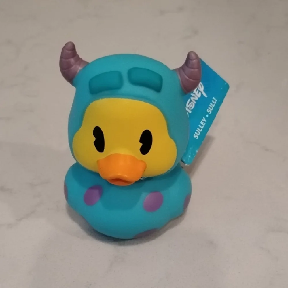 Disney Blue and Purple Sulley-Inspired Duck